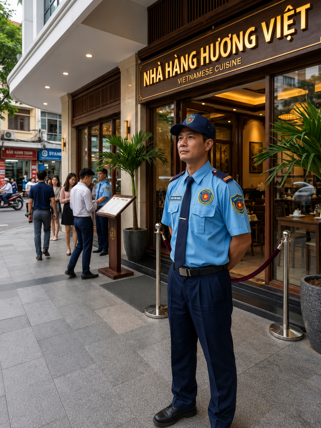 Bảo vệ nhà hàng
