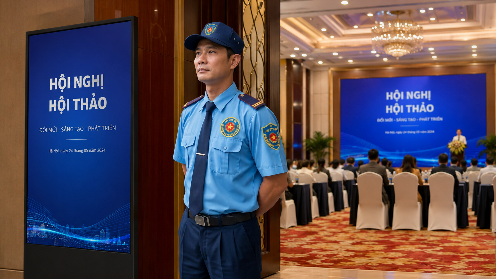 Bảo vệ hội nghị hội thảo