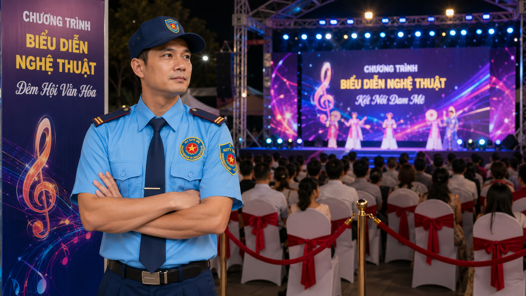 Bảo vệ chương trình biểu diễn nghệ thuật