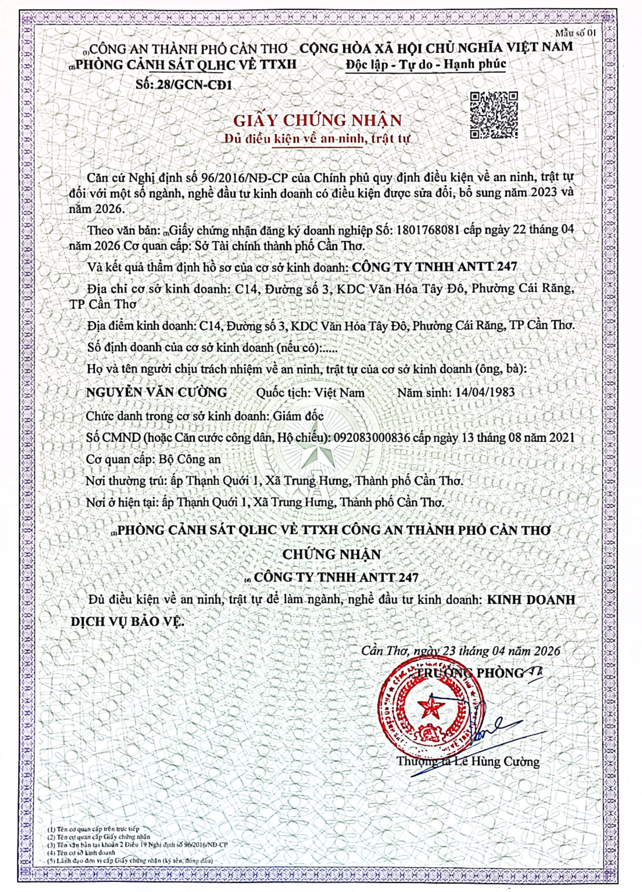 Giấy chứng nhận