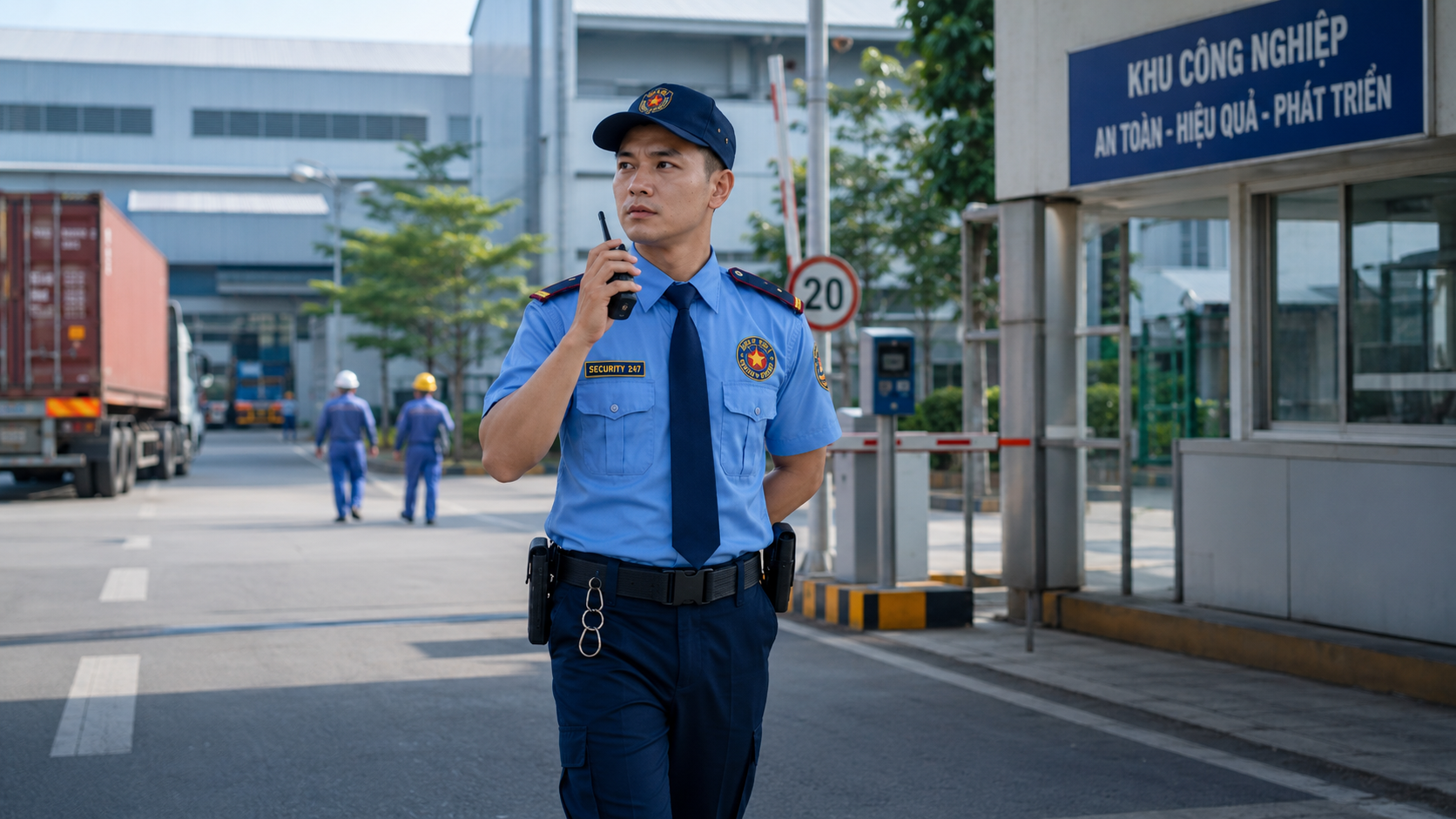Bảo vệ khu công nghiệp