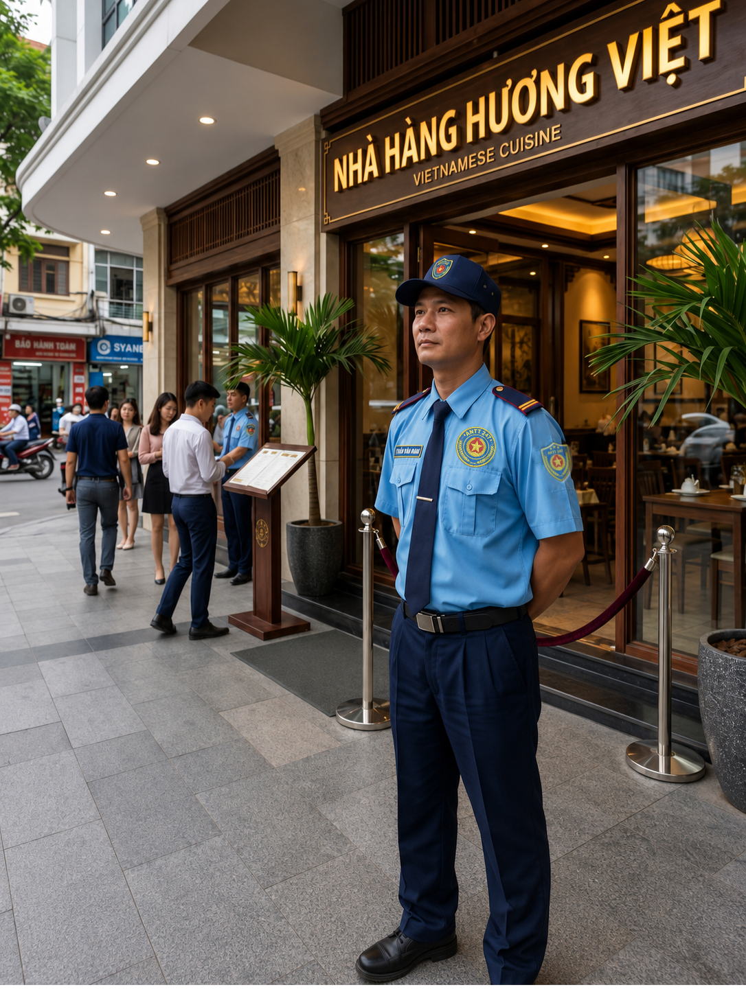 Bảo vệ nhà hàng